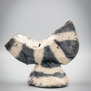 Raku Sculpture - 107 by Chris Heck 