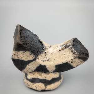 Raku Sculpture - 107 by Chris Heck 