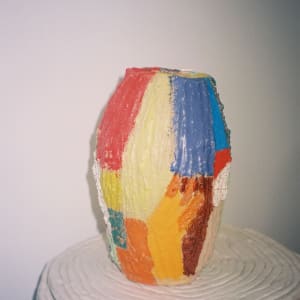 Patchwork Pot by Elianah Sukoenig 