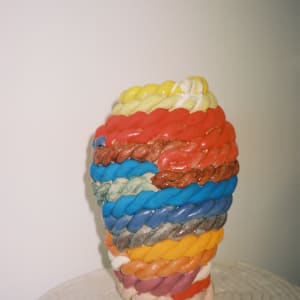 Candy Rope Vessel by Elianah Sukoenig 