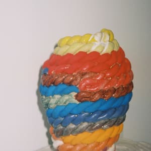 Candy Rope Vessel by Elianah Sukoenig 