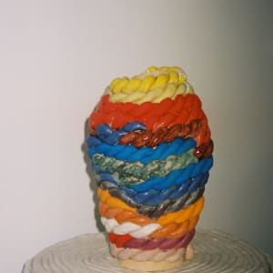 Candy Rope Vessel by Elianah Sukoenig 