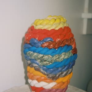 Candy Rope Vessel by Elianah Sukoenig 
