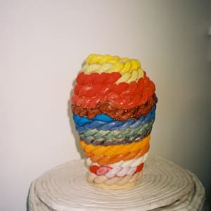 Candy Rope Vessel by Elianah Sukoenig 