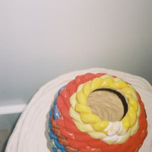 Candy Rope Vessel by Elianah Sukoenig 