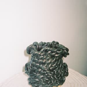 Metallic Winding Vessel by Elianah Sukoenig 