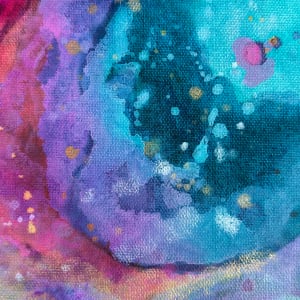 Fleur de Mon Coeur by Jen Haefeli  Image: Fleur de Mon Coeur, Detail 5
*Prints of this portion of detail are available*