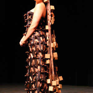 Burden: Release & Walk Away by Jen Haefeli  Image: Burden: Release & Walk Away is a cathartic piece created by InterArtist Jen Haefeli in response to living with Crohn’s Disease for over a decade. 