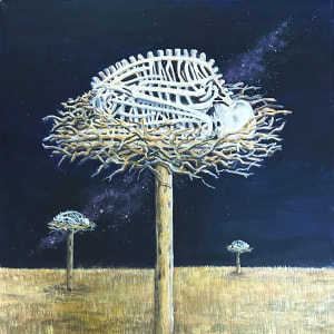 Bones of Reflection - No. 04 by CIndy Miller