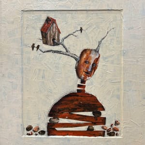 Branch Portrait Birhouse by CIndy Miller