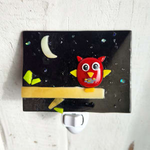Red Owl Under the Moon NL by Ashley Akerlund