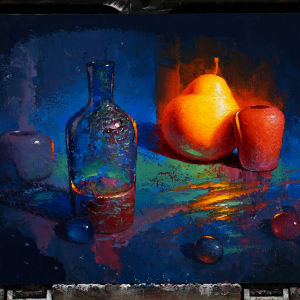 The Orange Pear by David Andrew Nishita Cheifetz 