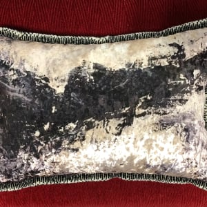 Slow Motion pillow by Sarah Fournie