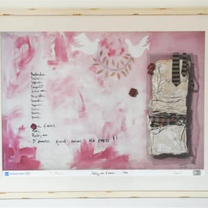 Parlez moi d'amour 1964 by Vlassis Caniaris