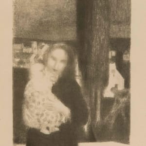 Maternité au cyprès by Maurice Denis