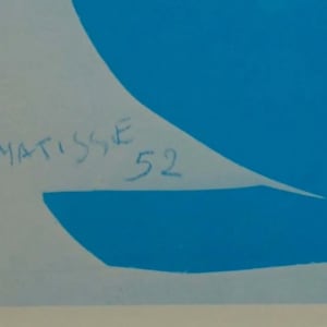 Nu bleu I 1952 by Henri Matisse 