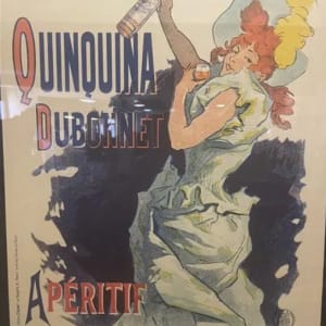 Quinquina Dubonnet advertising poster by Jules Chéret