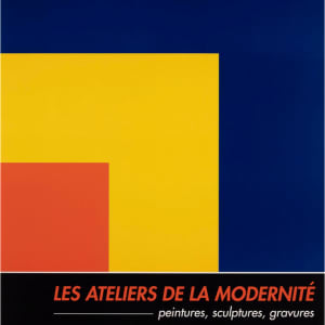 Red, Yellow and Blue (Les ateliers de la modernité MAEGHT) by Ellsworth Kelly