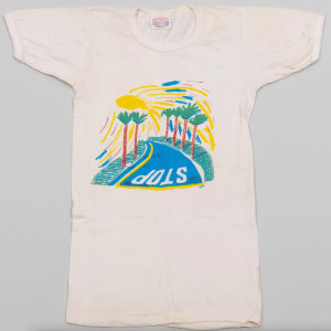 Tyler Graphics print retrospective, An image of Celia by David Hockney  Image: T Shirt