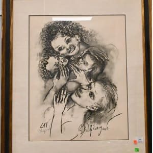 Family scene by Philip Howard Evergood