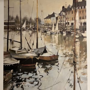 Vue du port by Guy Desert