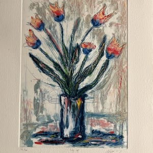 Fleurs / Tulipes Rouges by Jean Marie Guiny