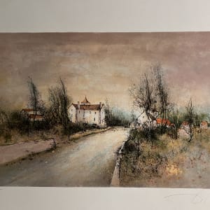 L'Entrée du Village by Jacques Lancelle