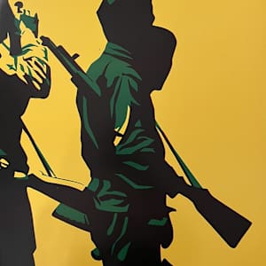 Le soldat by Bernard Rancillac