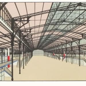 Les halles de la Vilette by Alberto Bali  Image: La Villette V