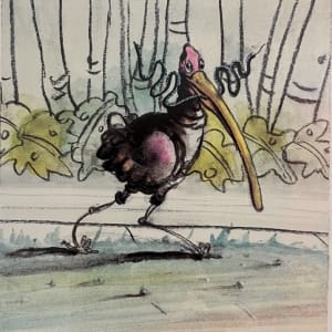 Oiseau serpent by Gerard Barthélémy