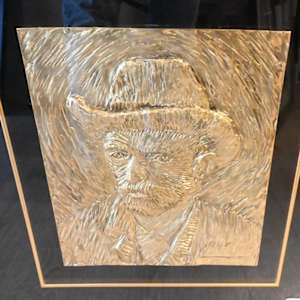 Van Gogh Autotitratto – Omaggio a Van Gogh by Domenico Chiarolanza 
