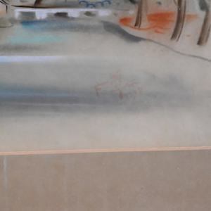 Unknown Paysage by Leonard Foujita 