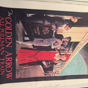 The Golden Arrow Pullman Train Wagons Lits by William Spencer Bagdatopoulos 