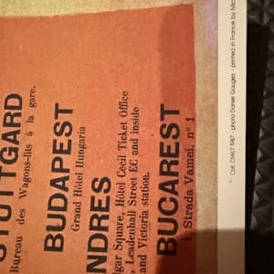 Fetes de Ghezireh Wagons Lits (double) by Alphonse Birck 