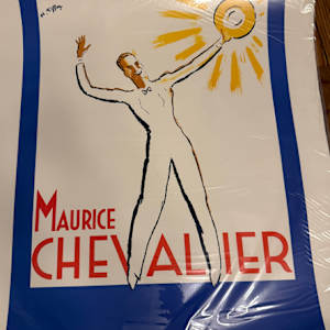 Poster Maurice Chevalier by Charles Kiffer, Image 3.