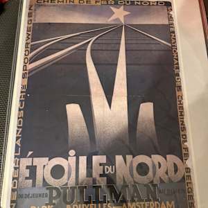 Etoile du Nord Pullman by Cassandre 