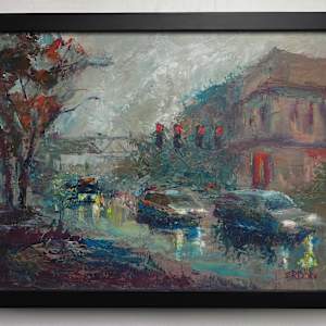 Rainy Morning Szeged by Tamas Erdodi 