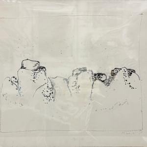 Paesaggio roccioso by Anton Zoran Mušič (1909-2005), Image 1.