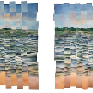 ROUGH WATERS I and II by alice brickner 