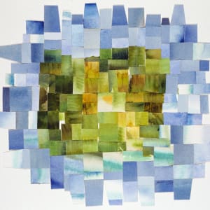 Tropical Island Mosaic I and II by alice brickner 