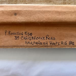 Near Sant Feliu de Guíxols, Costa Brava by P Boulton  Image: signature and address