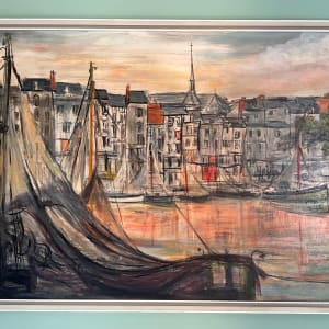 'Harbour Scene' by Joan Madge