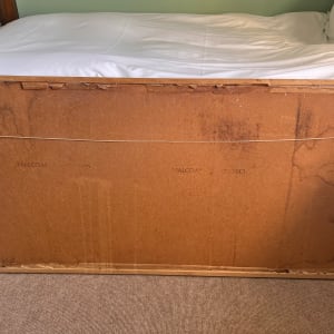 'Boats at anchor' by Joan Madge 