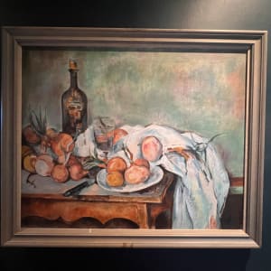 Still Life with Onions by Not Known