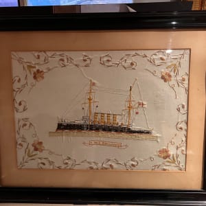 HMS Bacchante (a pair) by Not Known 