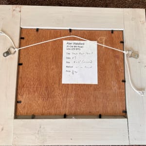 Small Boat Yard by Alan Welsford  Image: reverse