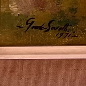 'River Scene' by Terence John Michael Goode-Smeeth  Image: signature