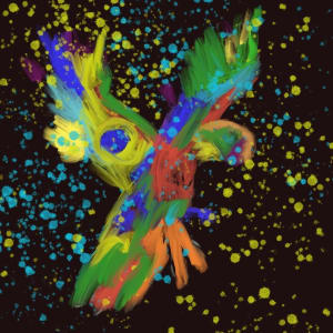 Cosmic Bird by Emily Rose Govier Honderich, Image 9.