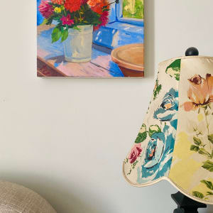 Cornish Cottage View by May Charters 