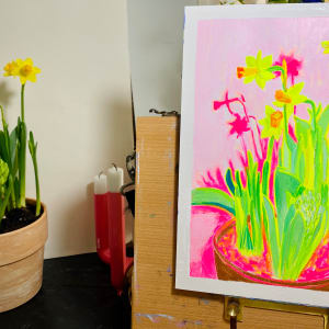 Day 27- Neon Daffodils by May Charters 